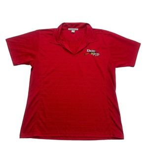 Daisy Model 25 Shirt Womens XL Red Short Sleeve Polo Port Authority